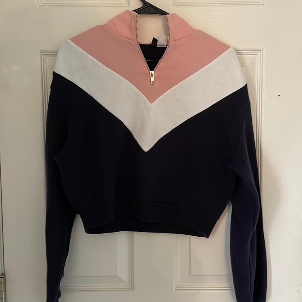 H&M Cropped Sweatshirt